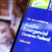 Aplicativo auxílio emergencial do Governo Federal.