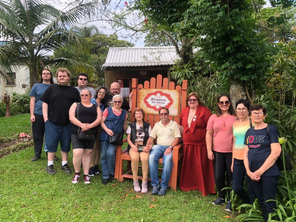 Visitantes de São Lourenço do Sul e Paraná. Foto: Divulgação