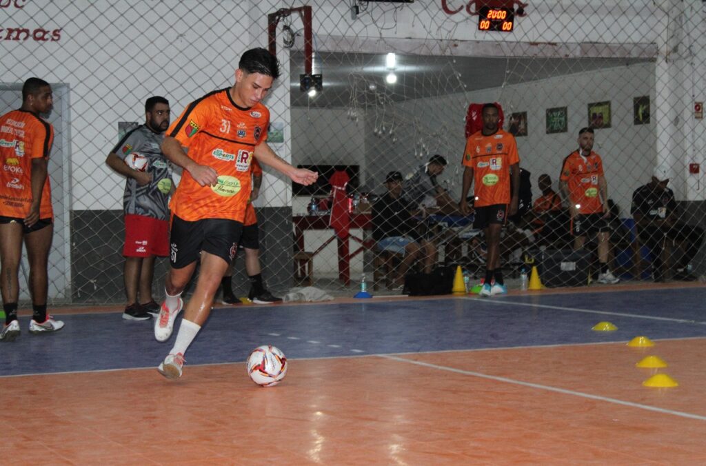 ABF Futsal de São Lourenço do Sul se prepara para estrear na Série Ouro 2024. Foto: Guilherme Krüger/Ascom ABF Futsal