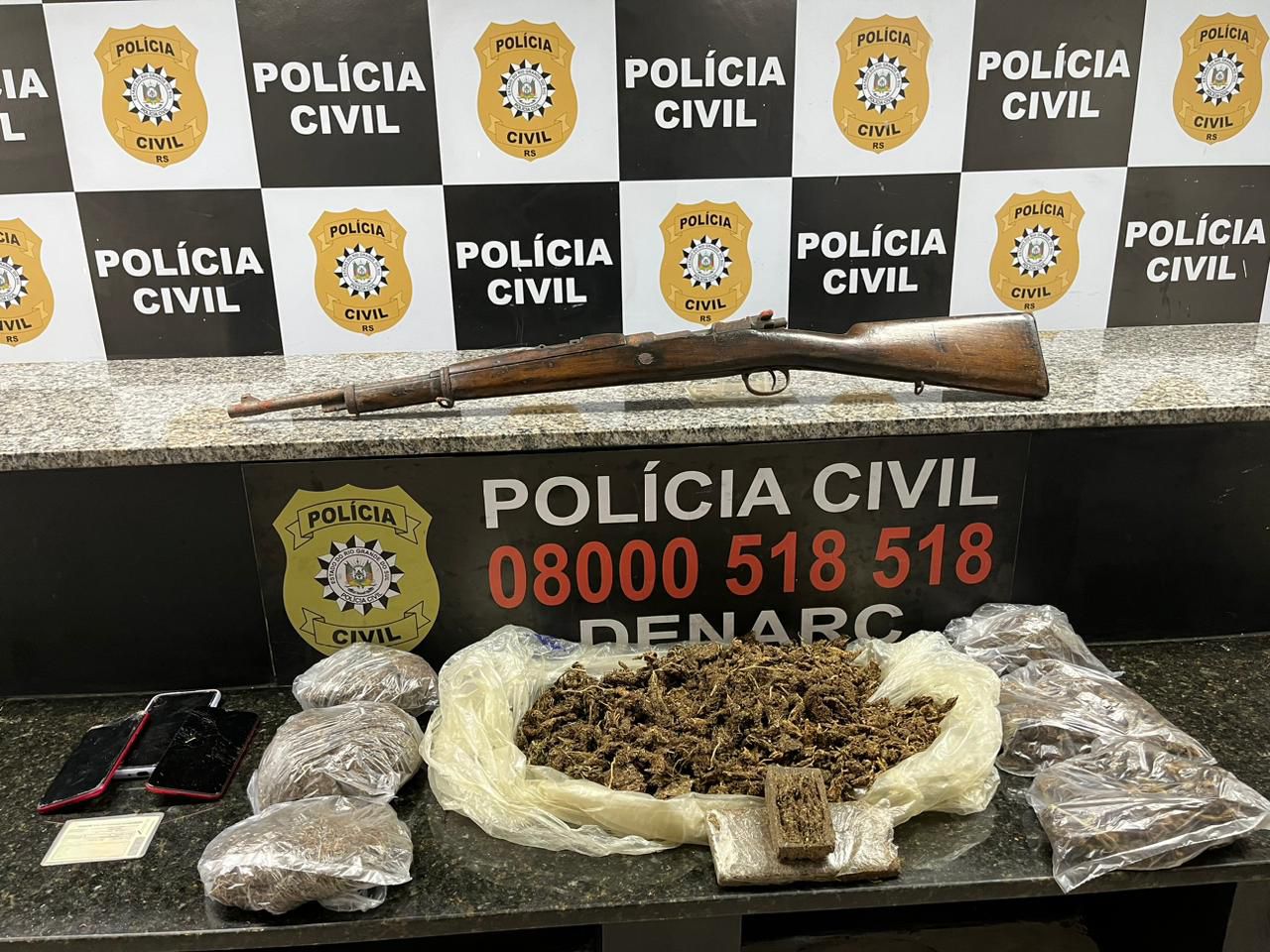 Depósito de drogas no Campo da Tuca é desarticulado por policiais do Denarc