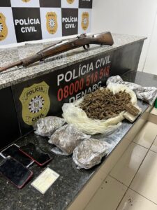 Depósito de drogas no Campo da Tuca é desarticulado por policiais do Denarc