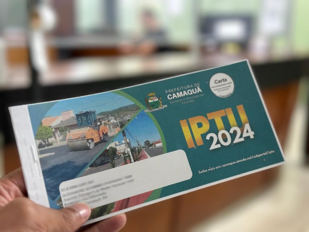 Prorrogado o pagamento do IPTU 2024 em Camaquã