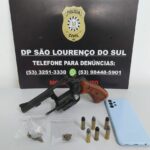 Homem é preso por posse irregular de arma de fogo em São Lourenço do Sul