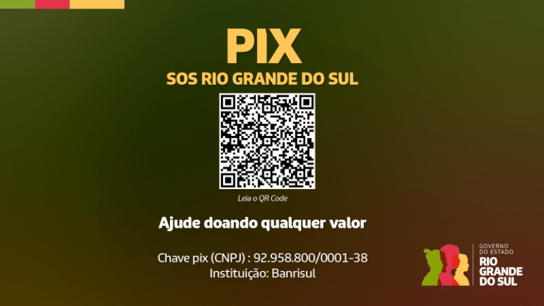 Destinação dos recursos recebidos por doação via pix começa a ser definida