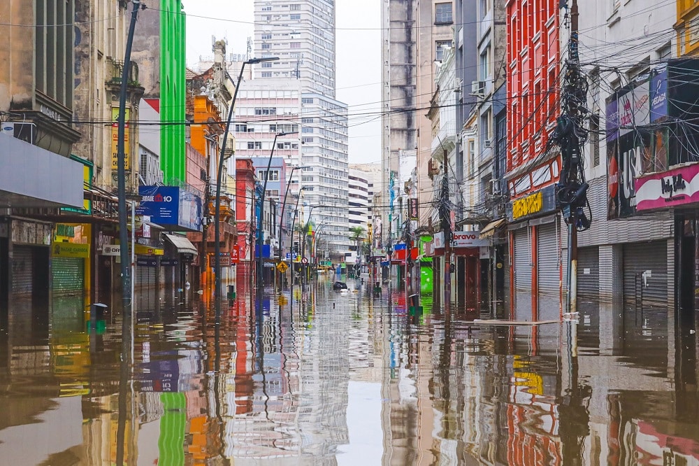 Guaíba volta a subir e se aproxima dos 4 metros