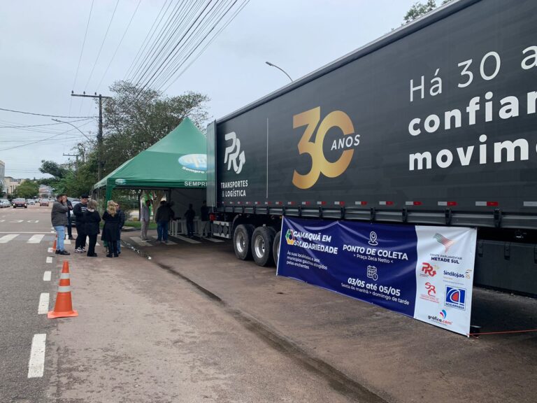 Mobilização em Camaquã arrecada donativos para atingidos por enchentes