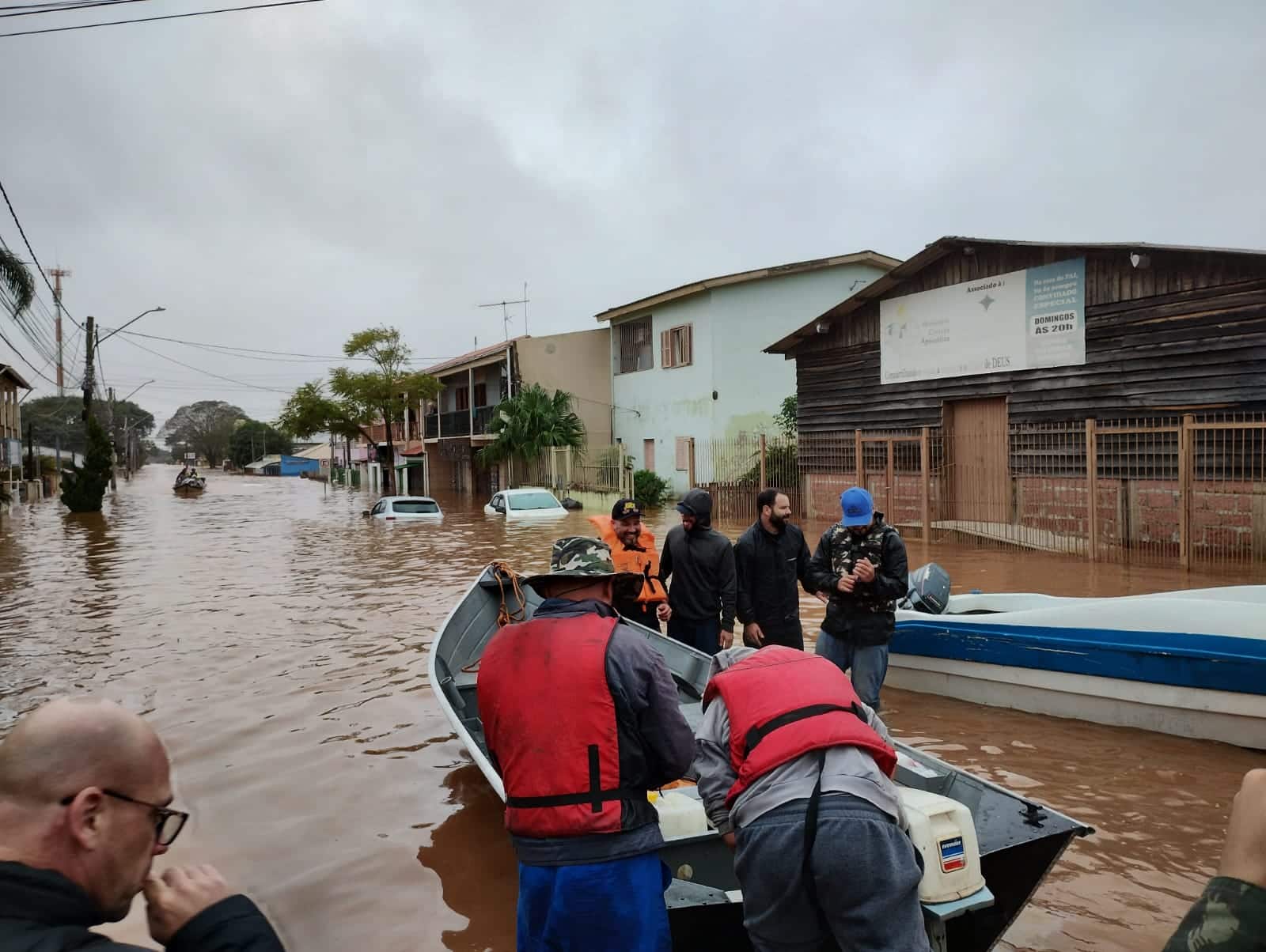 Guaíba atende vítimas de alagamentos de Eldorado do Sul