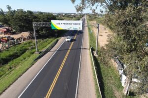 Ecosul comunica bloqueio total de pista na BR-116, em Camaquã, nesta terça-feira (07/05)