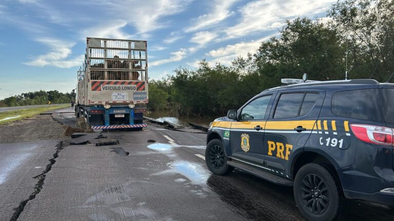 PRF divulga rota emergencial que liga Porto Alegre a Guaíba pela nova ponte