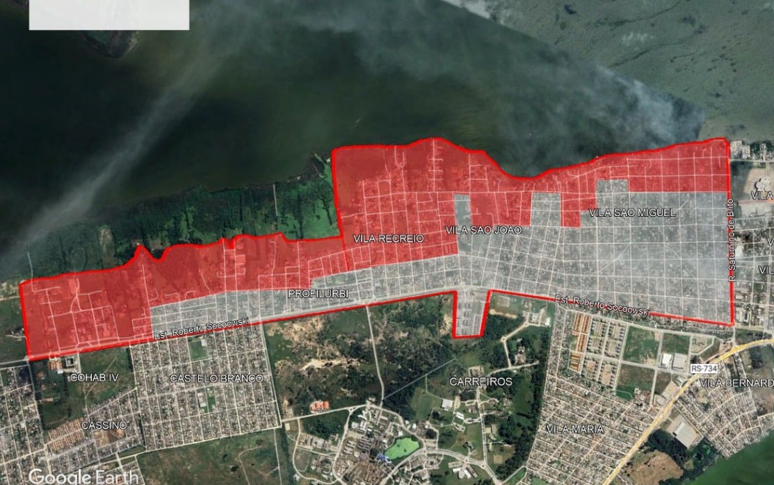 Rio Grande: prefeitura divulga mapa de risco