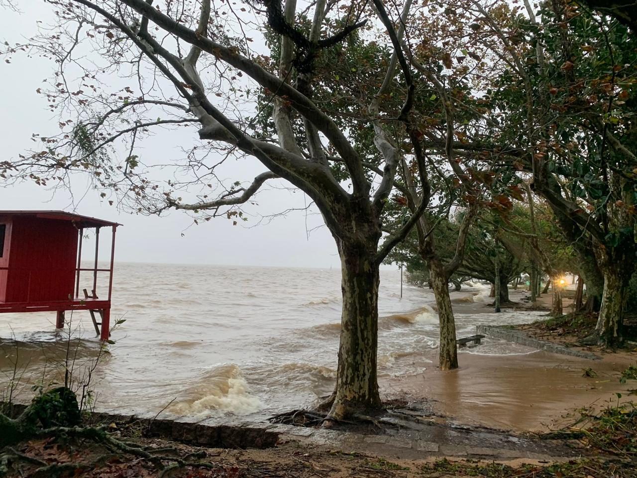 Lagoa dos Patos volta a subir em São Lourenço do Sul