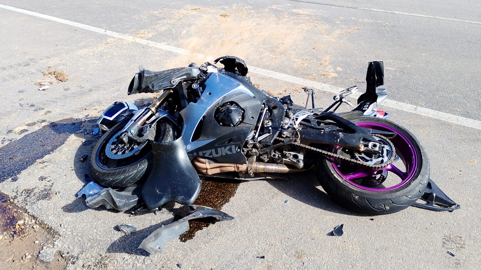 Motociclista que se envolveu em acidente em Tapes é transferido para Porto Alegre 