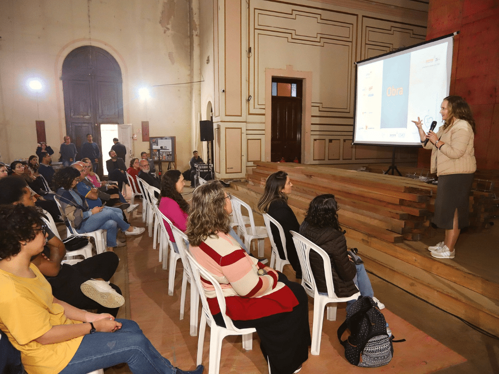 "Cinema na obra” destaca restauração da Igreja do Porto em Pelotas. Foto: Satolep Press/QZ7Filmes