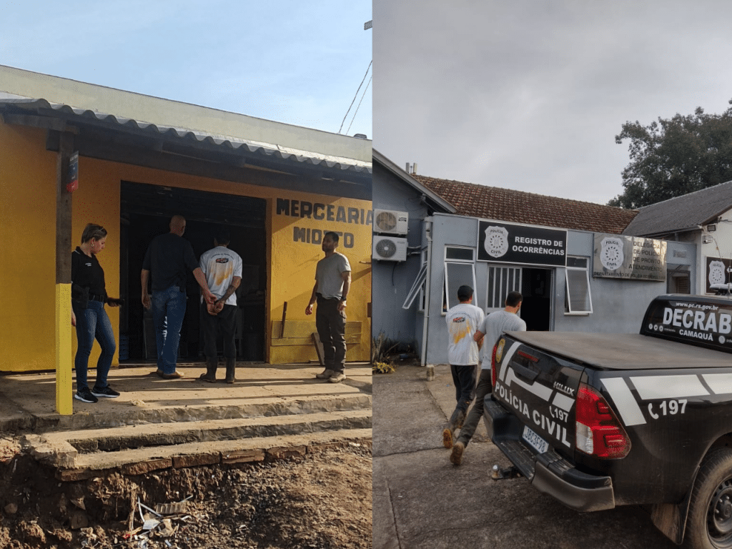 DECRAB Camaquã prende suspeito de roubo a propriedade rural de Arambaré