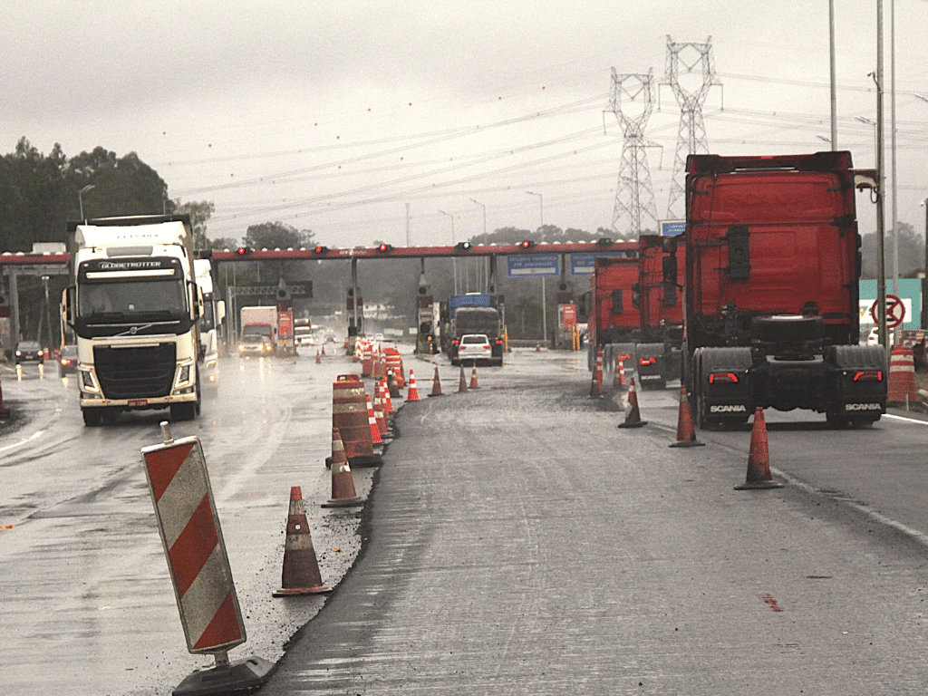 BR-386: obras evoluem e novo ponto da rodovia deve ter fluxo liberado nos próximos dias. Foto: Divulgação/CCR ViaSul