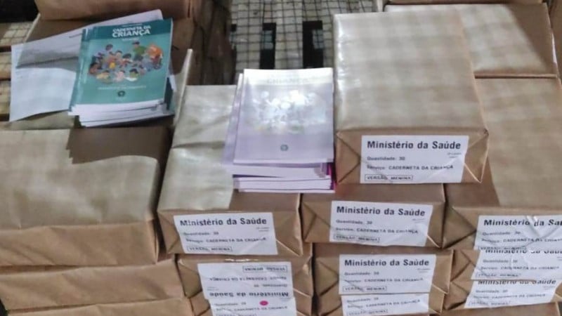 Cadernetas da Criança começam a ser distribuídas para municípios com decretos de calamidade pública