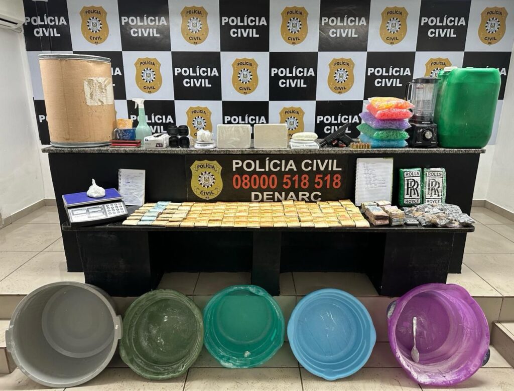 Polícia Civil fecha laboratório de cocaína e prende três homens em Novo Hamburgo