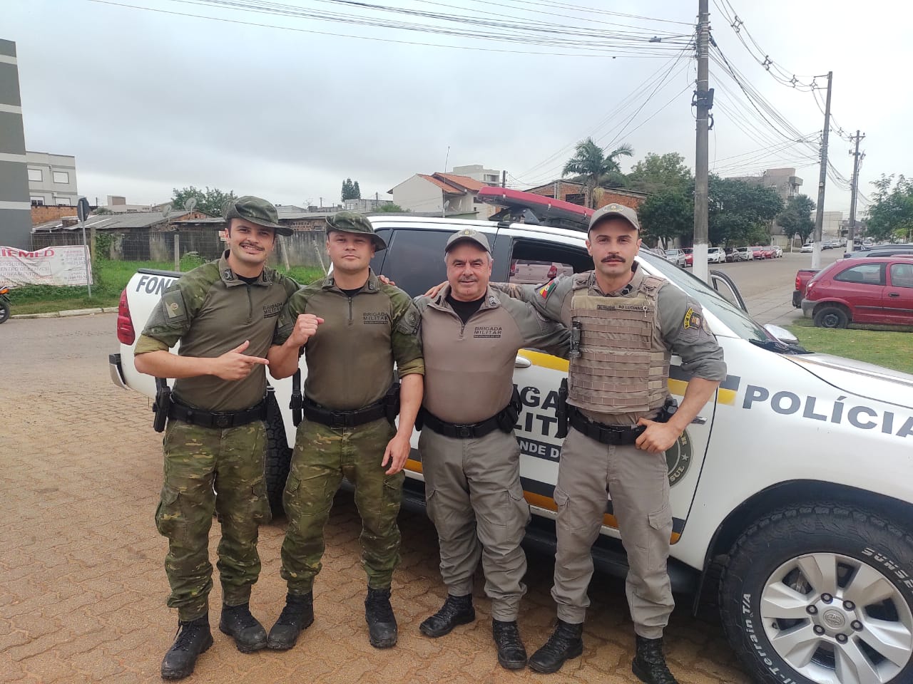 30º Batalhão de Polícia Militar presta homenagem ao sargento da Silva pela sua passagem à reforma