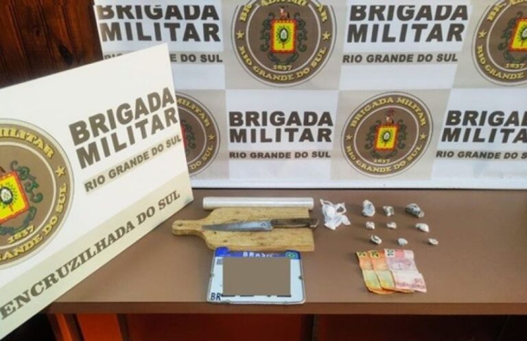 Encruzilhada do Sul: adolescente de 14 anos é apreendido por tráfico de drogas