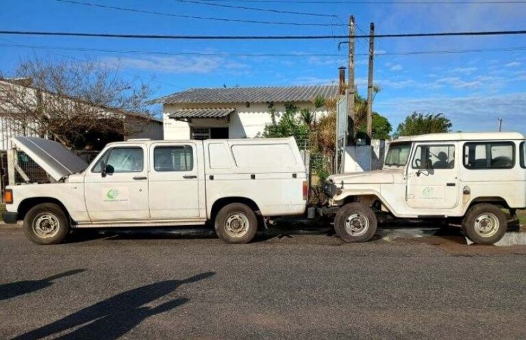 Defesa Civil de Tapes recebe doação de viaturas para reforçar atendimento