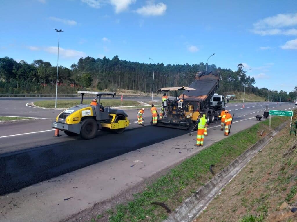 CCR ViaSul divulga cronograma de obras nas rodovias do RS. Foto: Divulgação/CCR ViaSul