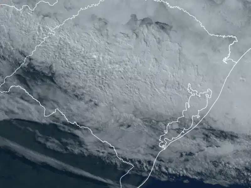 Massa de ar frio cobre a Zona Sul e deixa a região em alerta para temperaturas negativas. Foto: Reprodução/Facebook/CPPMet UFPEL