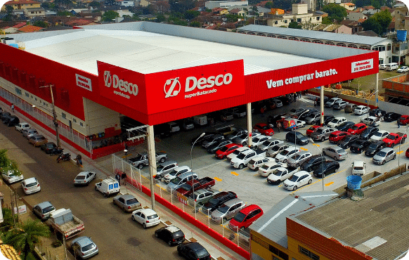 Desco Atacado conta com 14 unidades e outas 16 unidades do Imec Supermercados. Foto: Divulgação/Unidade de Taquara