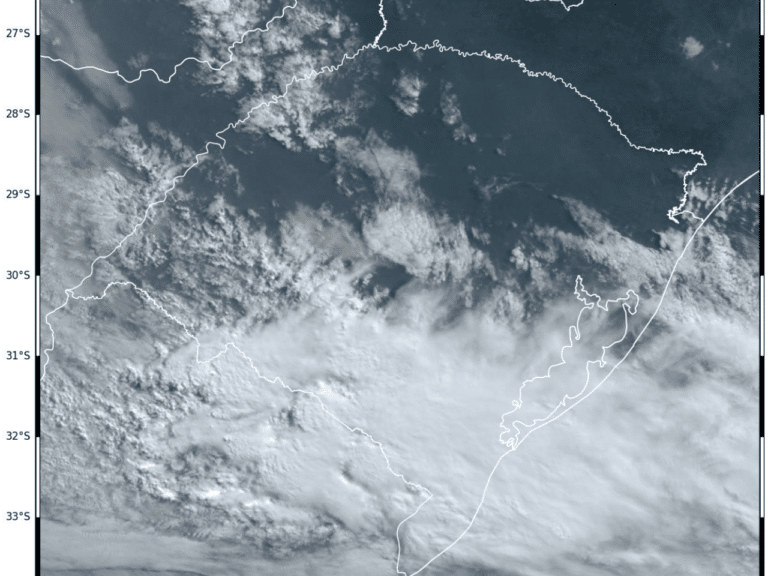 Frente Fria Provoca Mudanças no Clima do Rio Grande do Sul