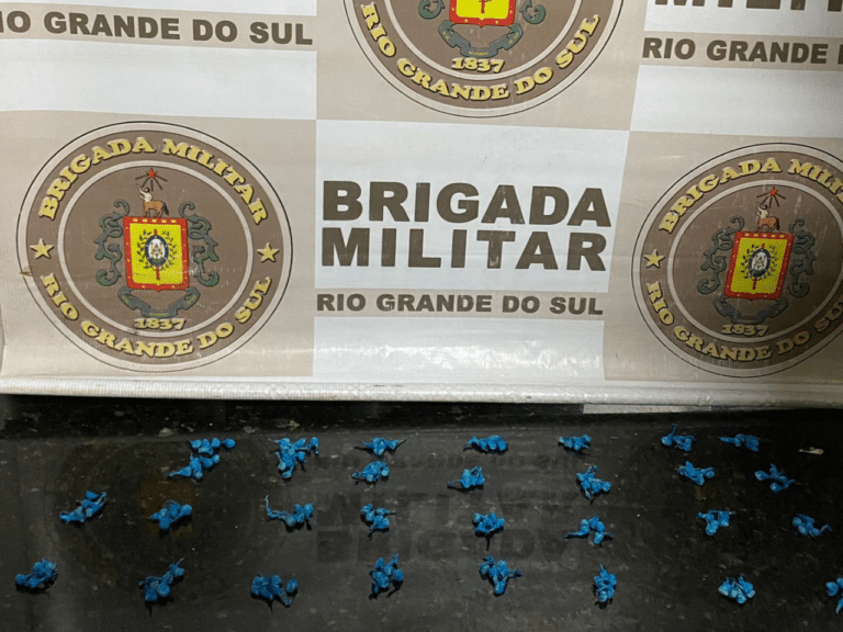 Traficante é preso com mais de 150 pedras de crack em São Loureço do Sul