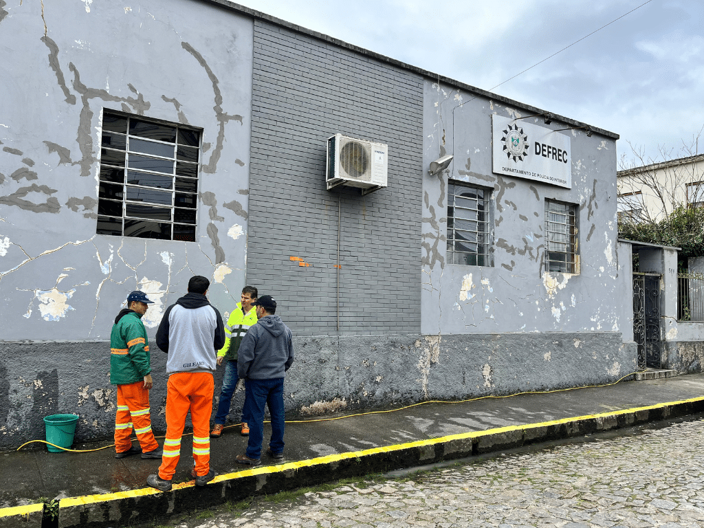 Delegacia de Pelotas firma parceria com a Ecosul para manutenção. Foto: Divulgação/Ecosul