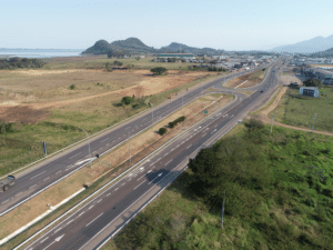 Os km 21, em Três Cachoeiras (RS) e no km 84, em Osório (RS), foram os últimos a serem concluídos. Foto: Divulgação/CCR ViaSul