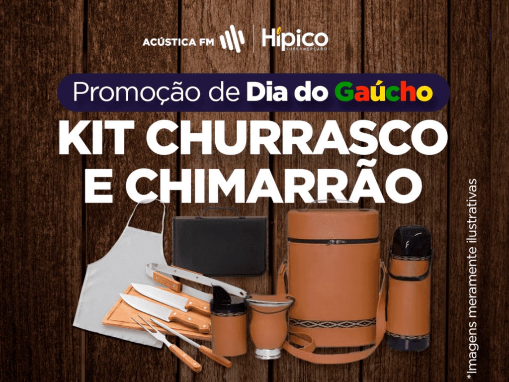 Programa Zap Zap realiza sorteio de kit churrasco em comemoração ao Dia do Gaúcho