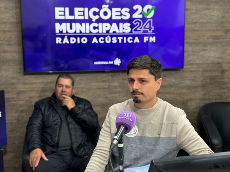 Eleições 2024: Rádio Acústica FM entrevista Iago Kielermann (PDT) candidato a prefeito de Arambaré