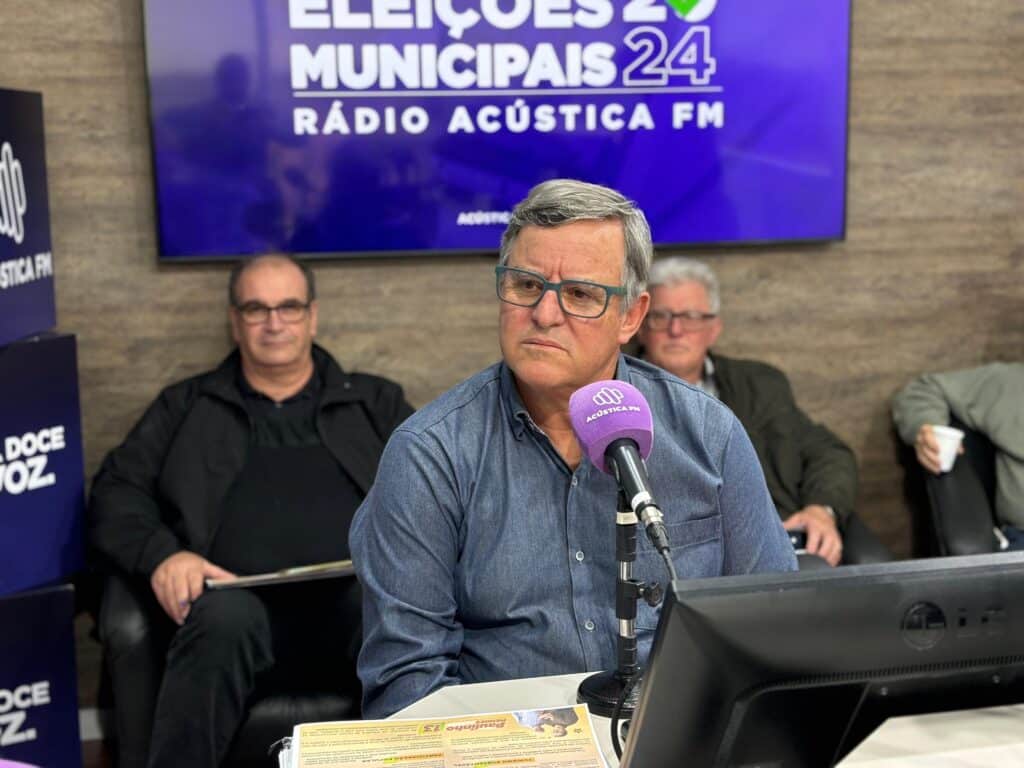 Eleições 2024: Rádio Acústica FM entrevista Paulinho Mendes (PT) candidato a prefeito de Arambaré