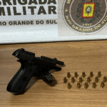 Força Tática prende jovem armado durante patrulhamento em Camaquã