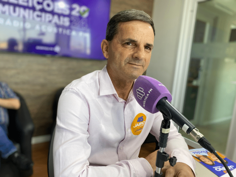 Eleições 2024: Rádio Acústica FM entrevista Jairo (PSDB) candidato a prefeito de Barra do Ribeiro