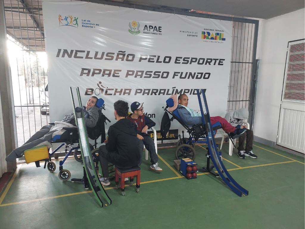 Inclusão Pelo Esporte: projeto para APAEs recebe apoio da Rede São João. Foto: Divulgação