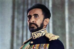 Além de imperador, Selassie também era celebrado como um líder religioso. Foto: Reprodução/Internet