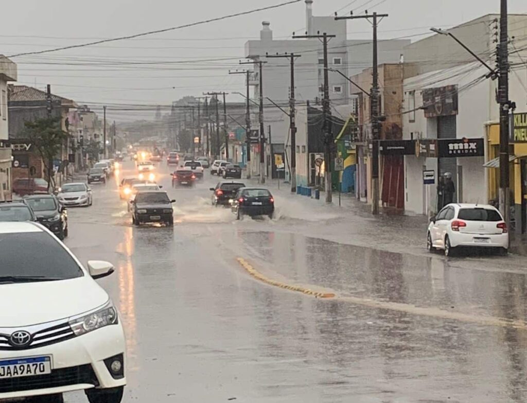 Chuva forte em Camaquã