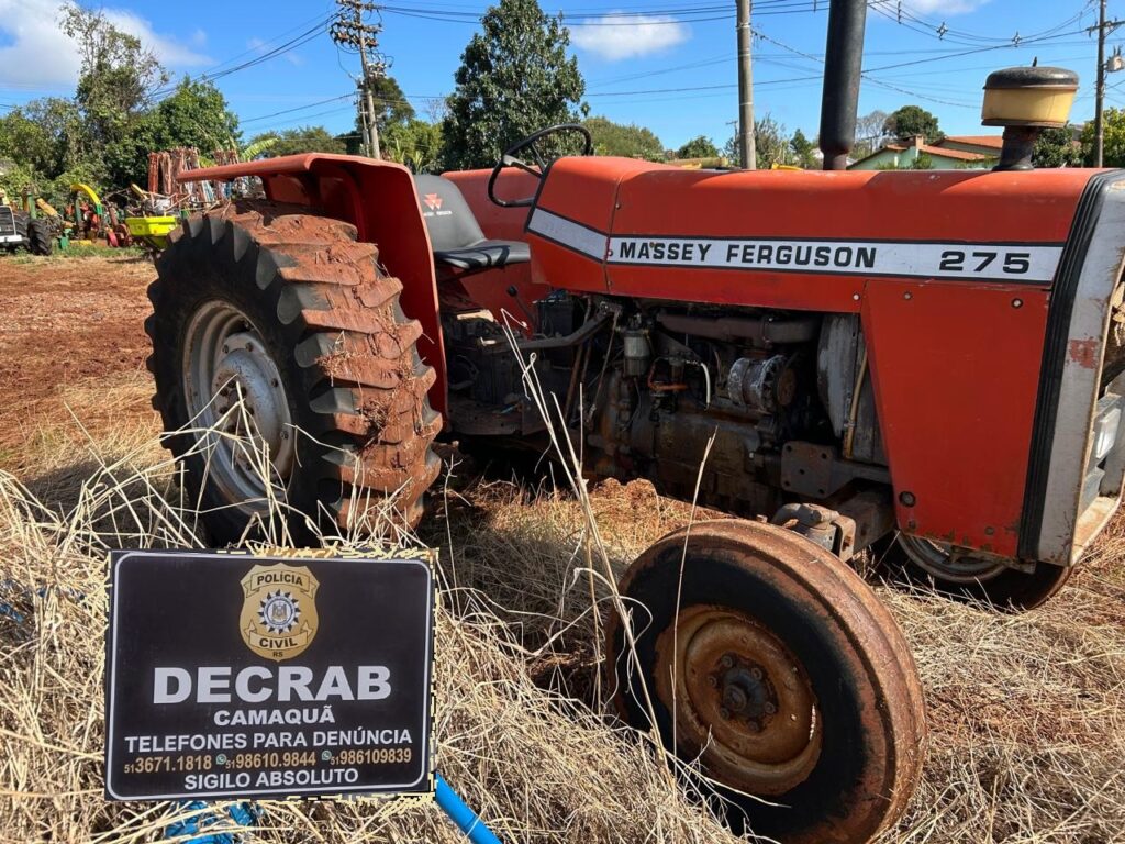 Decrab Camaquã desarticula maior quadrilha do Rio Grande do Sul envolvida em golpes com maquinários agrícolas