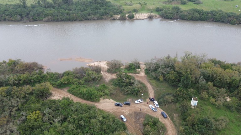 Jaguarão: nova ponte sobre o Rio Jaguarão será construída. Foto: Divulgação/DNIT