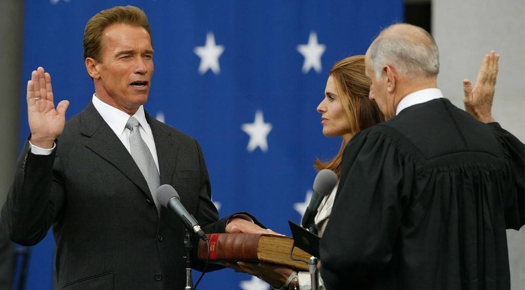 Hoje na História - 7 de Outubro - Arnold Schwarzenegger é eleito governador da Califórnia. Foto: Reprodução/Internet