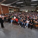 SindiTabaco e Afubra promovem tarde de conscientização em Santa Cruz do Sul. Foto: Junio Nunes