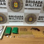 Brigada Militar prende homem com arma e drogas em Camaquã