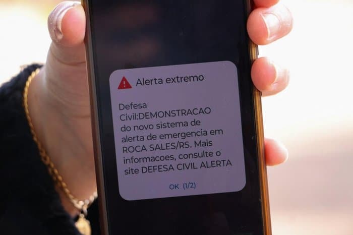 RS testa novo sistema de alertas por celular em 36 cidades