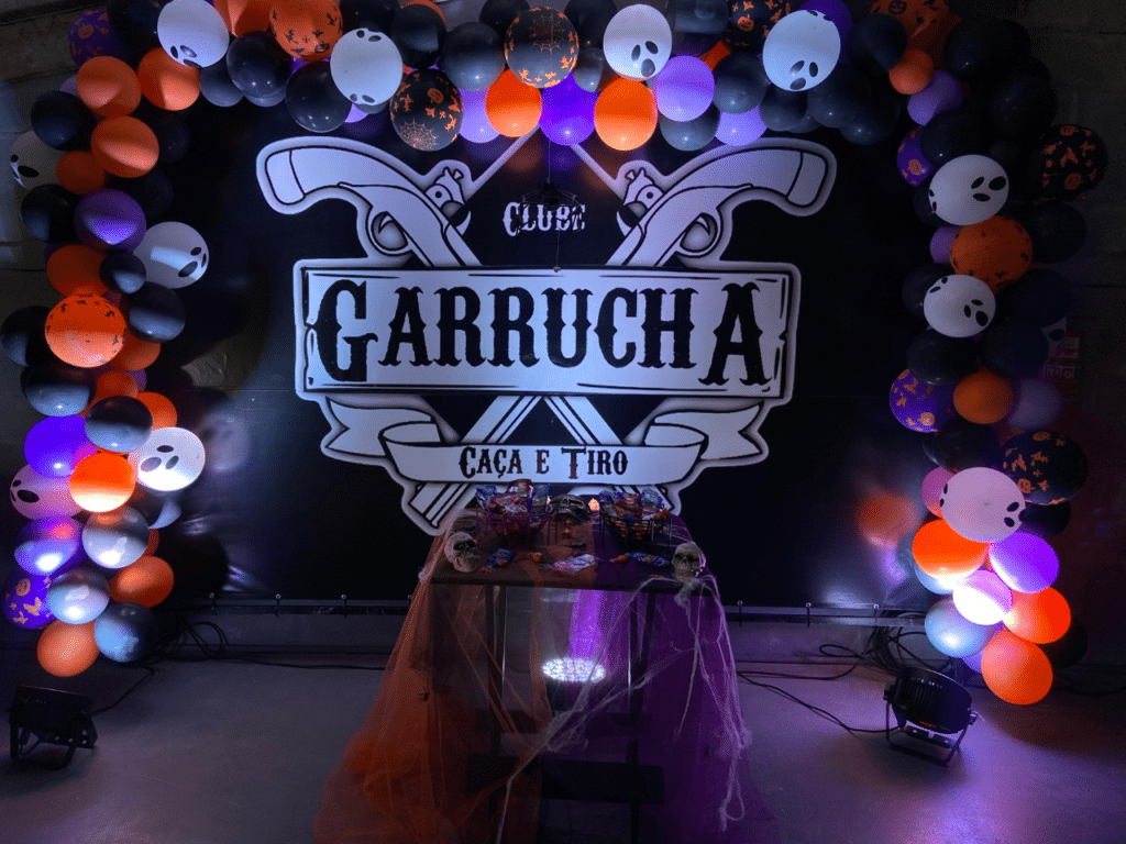 Clube Garrucha realiza noite de Halloween. Foto: Divulgação