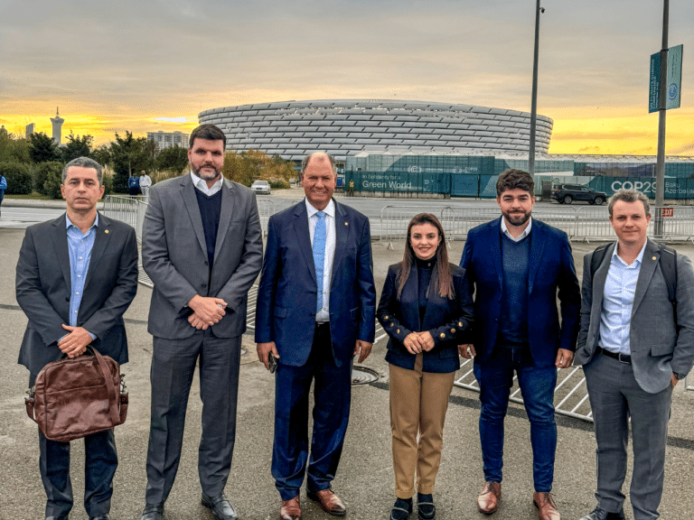 Deputado Alceu Moreira integra comitiva representante do agro brasileiro na COP29