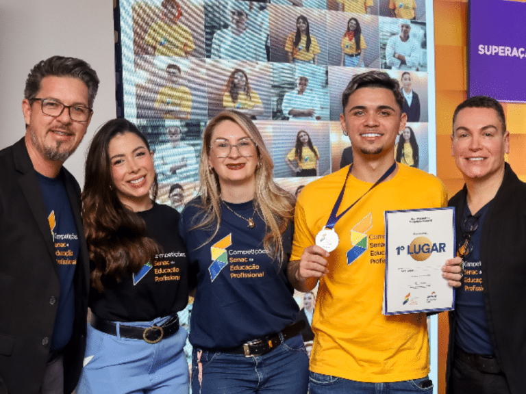 Aluno do Senac Camaquã conquista 1º lugar na etapa regional das Competições Senac de Educação Profissional