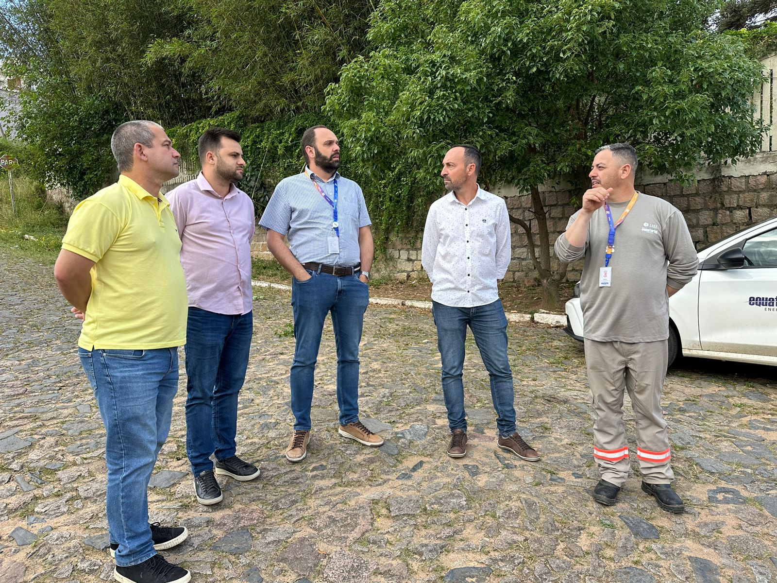 CEEE Equatorial inicia obras para acabar com os apagões no Jardim do Forte