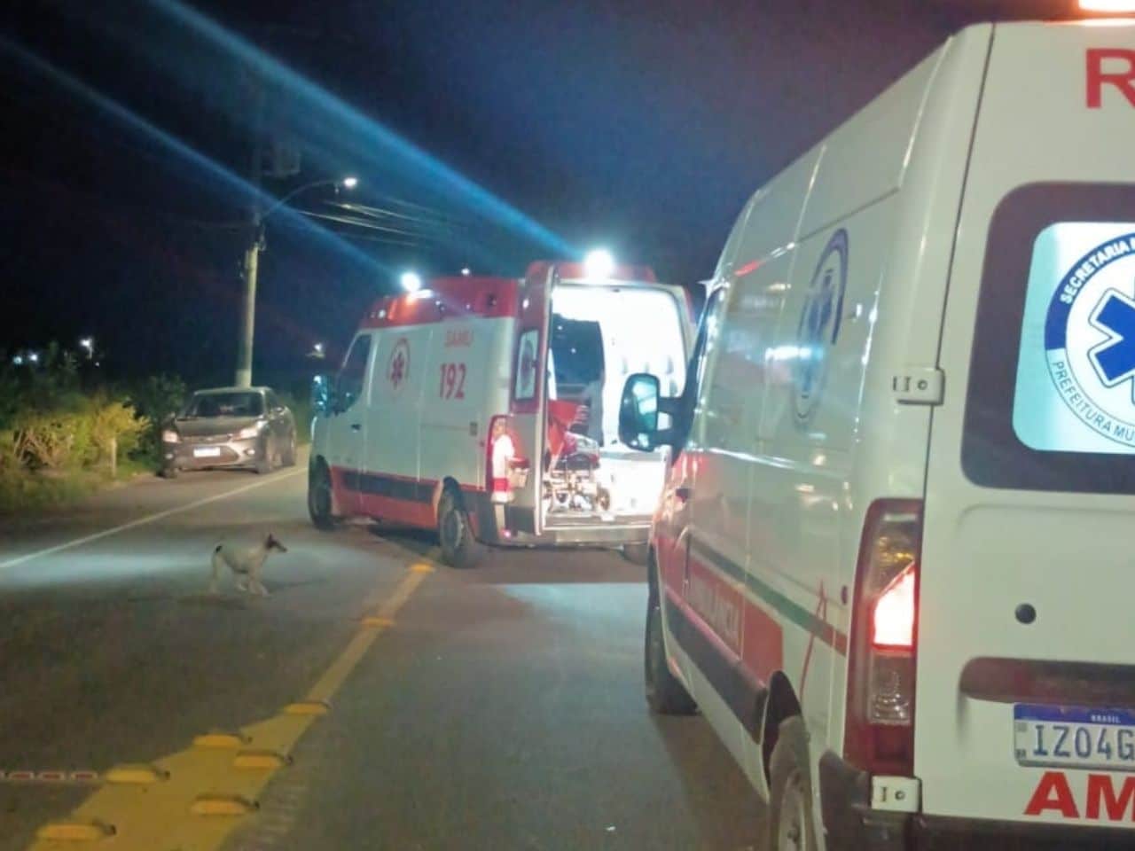 Motociclista fica ferido durante colisão em Camaquã